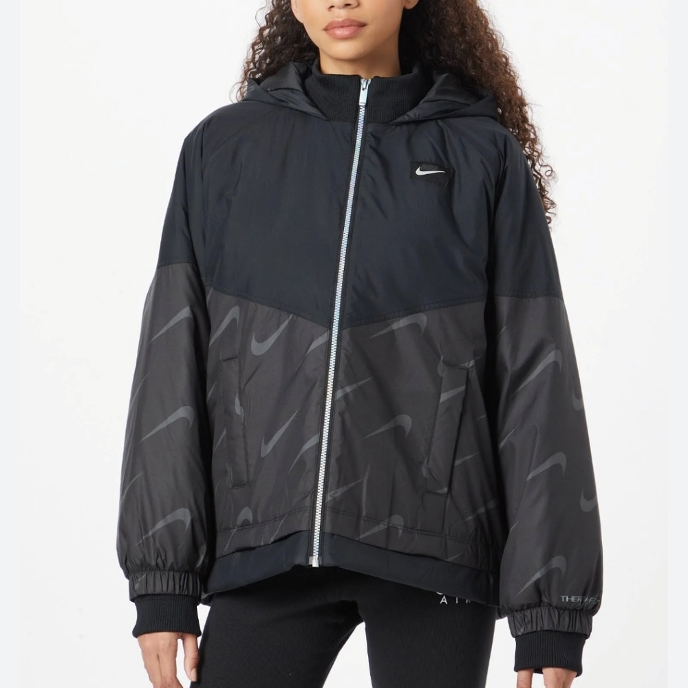 NWT WOMEN'S Size L NIKE Therma-fit OVERSIZED Jacket